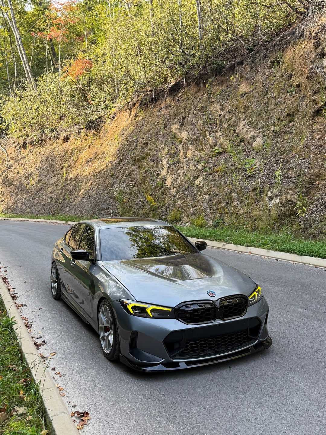 BMW 3 Series M340i 330i (Fits Both Pre-LCI & LCI) G20 2019-ON with Aftermarket Parts - CS Style Hood Metal from DuPont Tech
