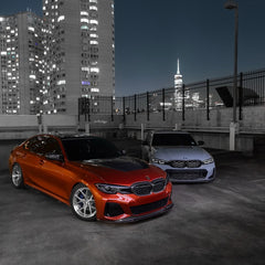 BMW 3 Series M340i 330i (Fits Both Pre-LCI & LCI) G20 2019-ON with Aftermarket Parts - CS Style Hood Metal from DuPont Tech
