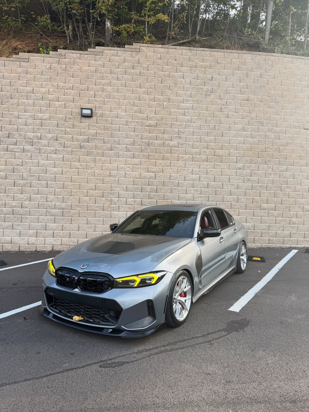 BMW 3 Series M340i 330i (Fits Both Pre-LCI & LCI) G20 2019-ON with Aftermarket Parts - CS Style Hood Metal from DuPont Tech
