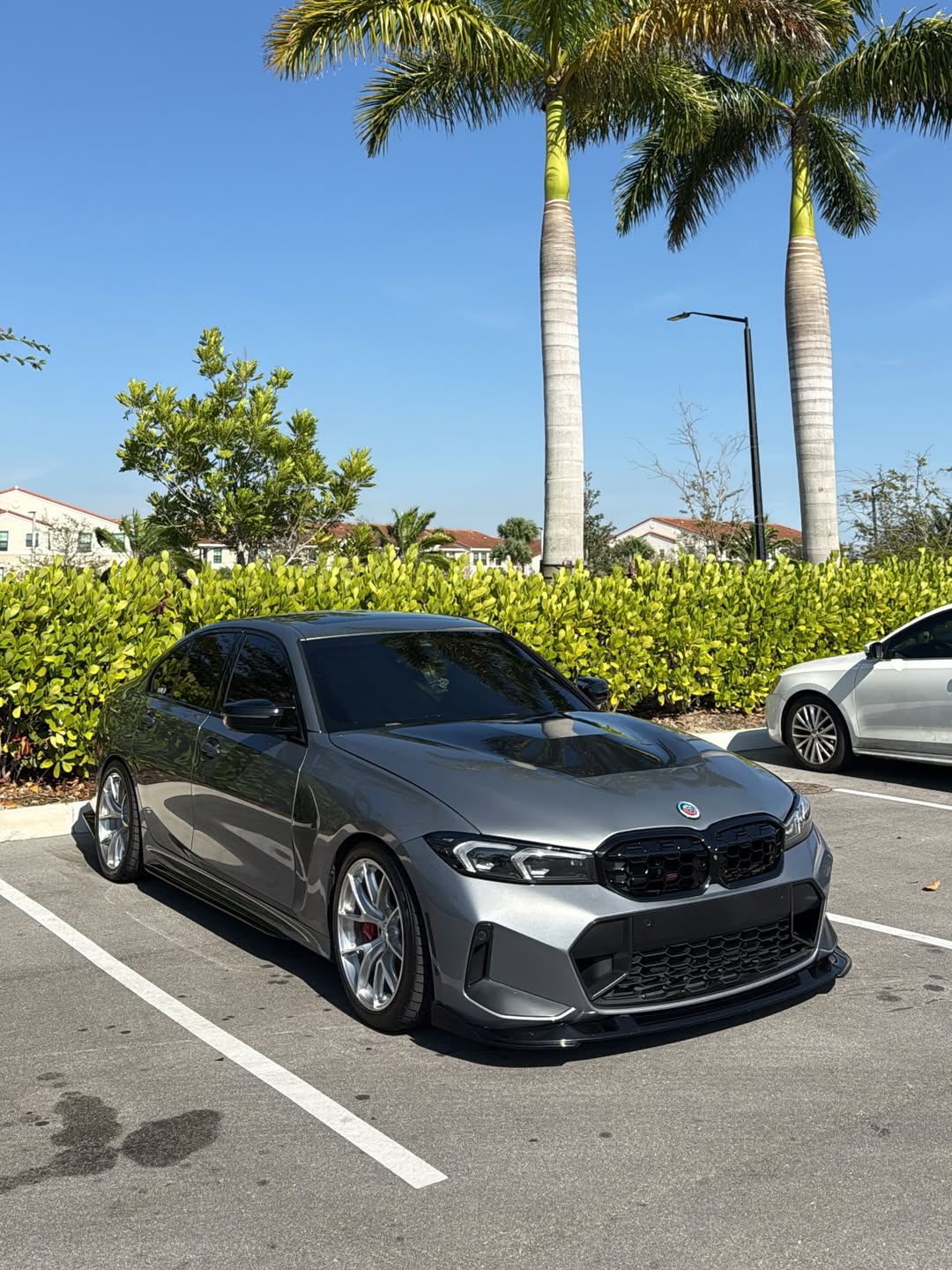 BMW 3 Series M340i 330i (Fits Both Pre-LCI & LCI) G20 2019-ON with Aftermarket Parts - CS Style Hood Metal from DuPont Tech
