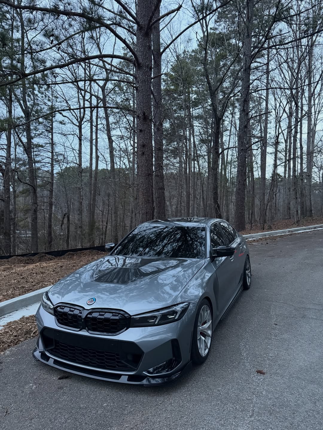 BMW 3 Series M340i 330i (Fits Both Pre-LCI & LCI) G20 2019-ON with Aftermarket Parts - CS Style Hood Metal from DuPont Tech
