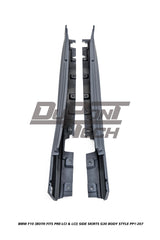 BMW 5 Series M550d 550i 535i 535d 530i 530d 528i 520i 525d 520d 518d F10 (Both Fits Pre-LCI &amp; LCI) 2010 2011 2012 2013 2014 2015 2016 2017 with Aftermarket Parts - G30 Body Style Side Skirts PP Polypropylene from DuPont Tech