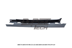 BMW 5 Series M550d 550i 535i 535d 530i 530d 528i 520i 525d 520d 518d F10 (Both Fits Pre-LCI &amp; LCI) 2010 2011 2012 2013 2014 2015 2016 2017 with Aftermarket Parts - G30 Body Style Side Skirts PP Polypropylene from DuPont Tech