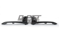 Porsche 987.1 987.2 Cayman & Boxster (all models, including Base / S / R) 2005 2006 2007 2008 2009 2010 2011 2012 & 718 982 981 Cayman & Boxster (all models, including Base / S / GTS / GT4 / Spyder) 2012-2025 (designed to be installed on DuPont Tech GT4 or Spyder conversion front bumper ONLY) with Aftermarket Parts - With GT4 Logo Front Lip & Corner Splitters Dry Pre-preg Carbon Fiber from DuPont Tech