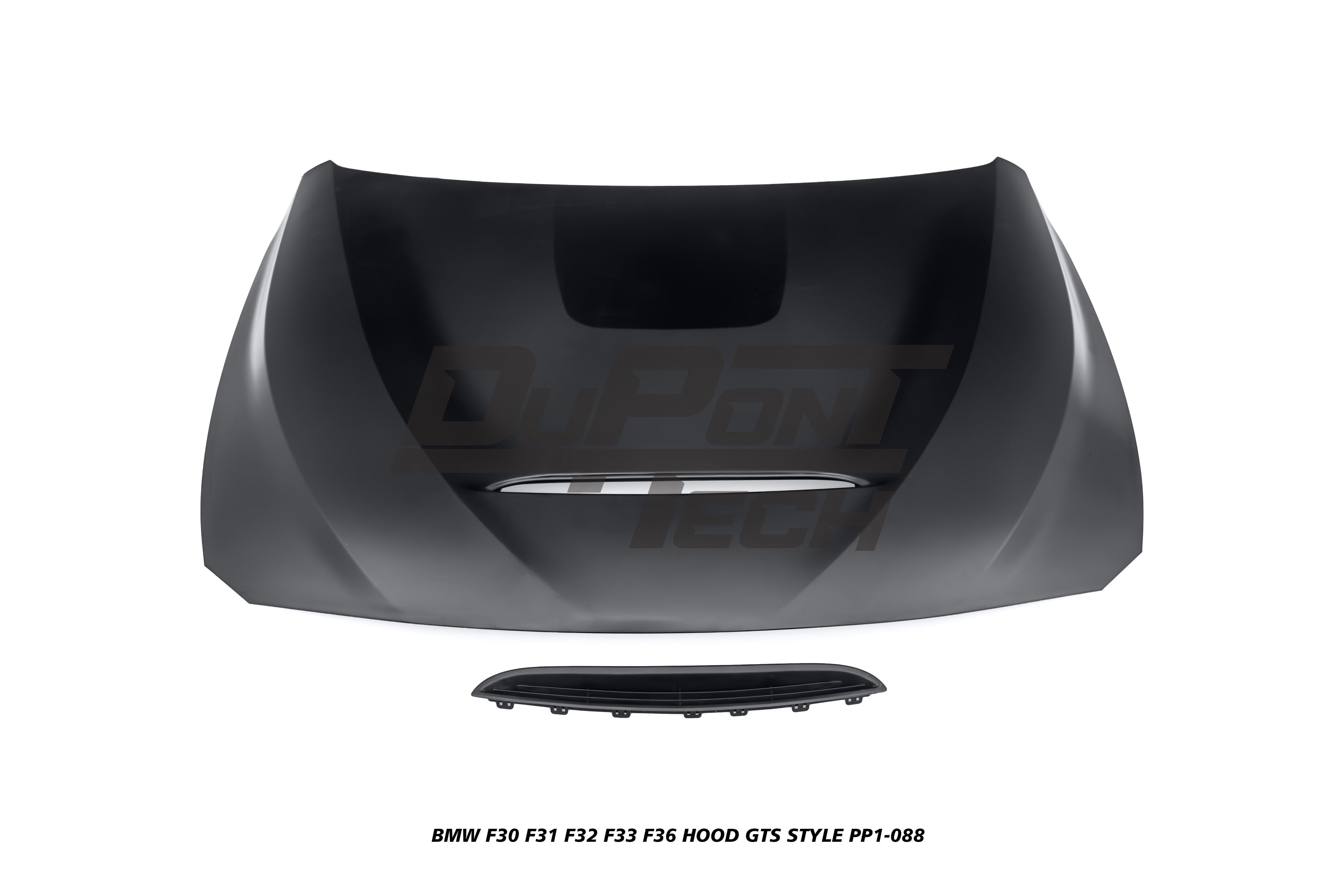 BMW 3 Series 320/328/330/340/M340 F30 F31 2013 2014 2015 2016 2017 2018 2019 2020 & 4 Series 428/430/435/440 F32 F33 F36 2014 2015 2016 2017 2018 2019 2020 with Aftermarket Parts - GTS Style Hood Metal from DuPont Tech