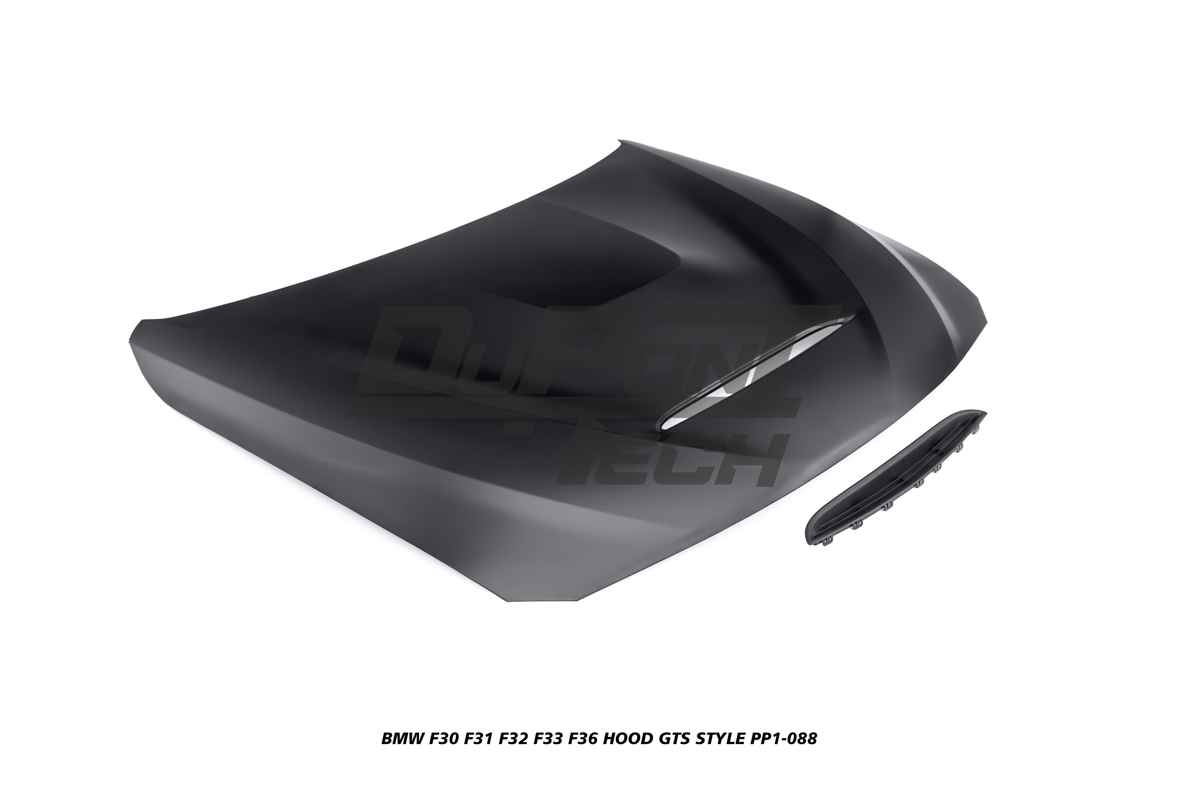 BMW 3 Series 320/328/330/340/M340 F30 F31 2013 2014 2015 2016 2017 2018 2019 2020 & 4 Series 428/430/435/440 F32 F33 F36 2014 2015 2016 2017 2018 2019 2020 with Aftermarket Parts - GTS Style Hood Metal from DuPont Tech