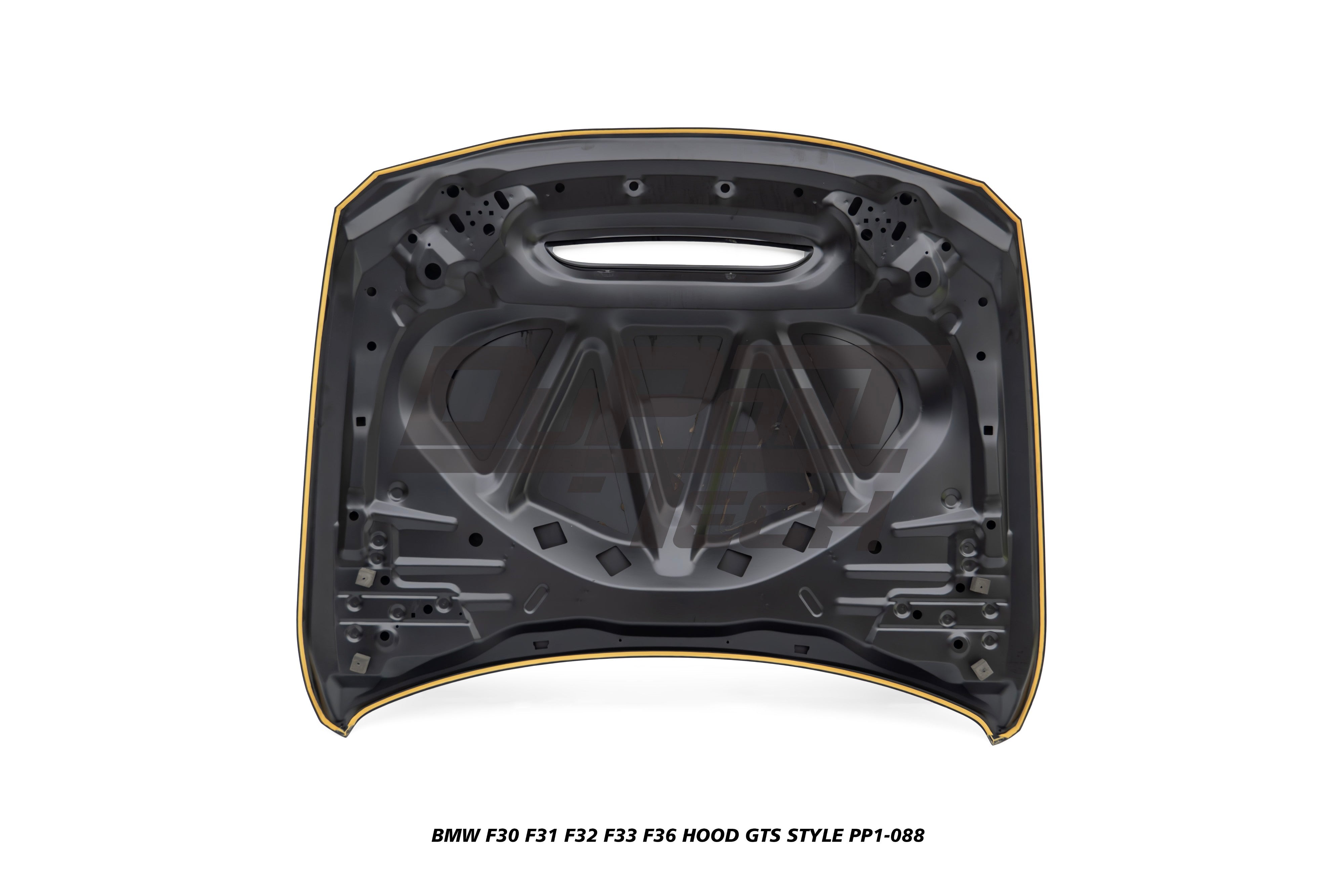 BMW 3 Series 320/328/330/340/M340 F30 F31 2013 2014 2015 2016 2017 2018 2019 2020 & 4 Series 428/430/435/440 F32 F33 F36 2014 2015 2016 2017 2018 2019 2020 with Aftermarket Parts - GTS Style Hood Metal from DuPont Tech