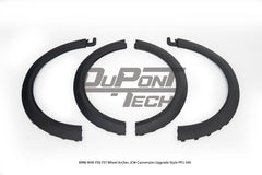 MINI Cooper JCW (John Cooper Works) S Base F56 F57 Pre-LCI 2014 2015 2016 2017 2018 with Aftermarket Parts - JCW Conversion Upgrade Style Wheel Arches PP Polypropylene from DuPont Tech