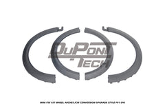MINI Cooper JCW (John Cooper Works) S Base F56 F57 Pre-LCI 2014 2015 2016 2017 2018 with Aftermarket Parts - JCW Conversion Upgrade Style Wheel Arches PP Polypropylene from DuPont Tech