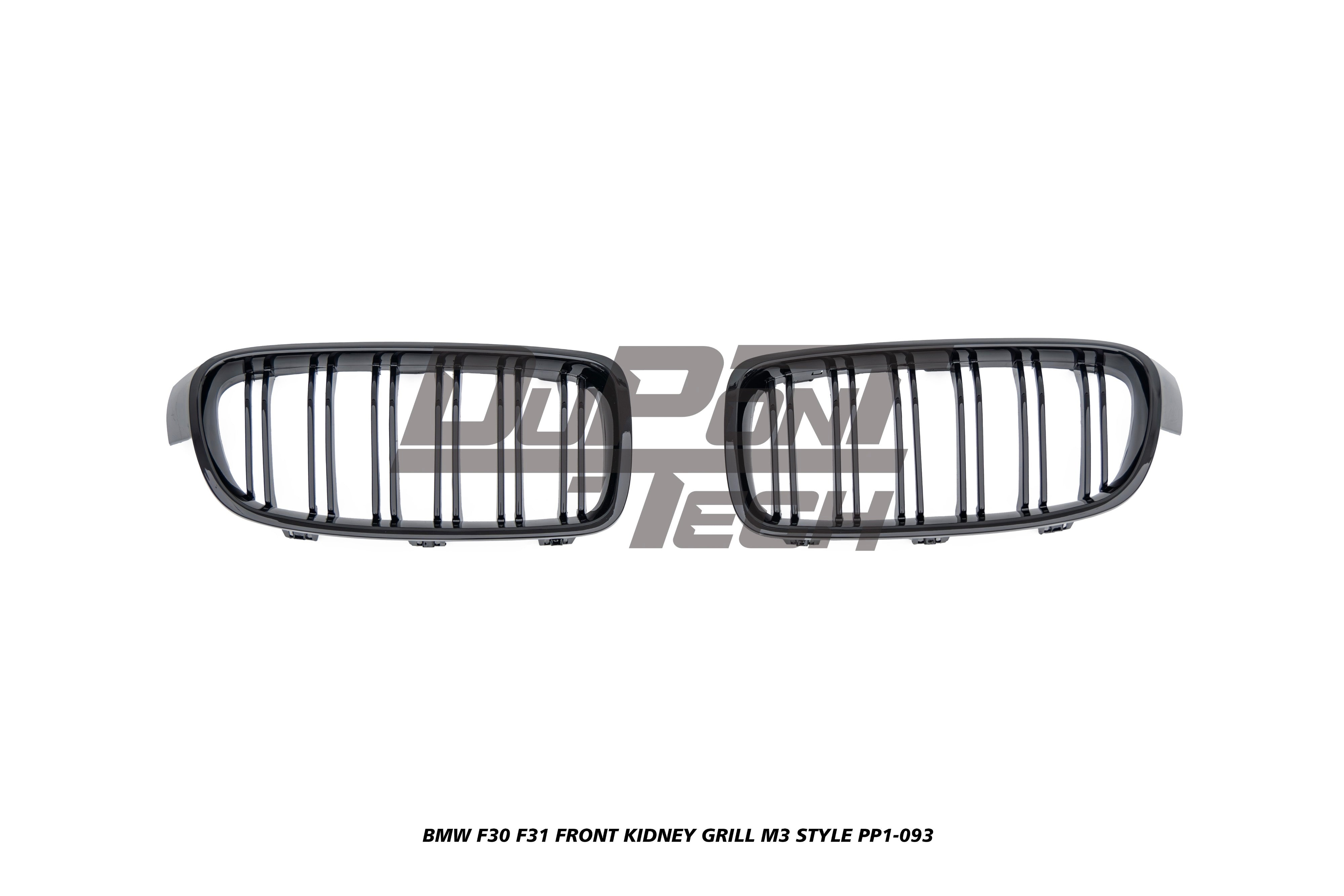 BMW 3 Series F30 F31 320/328/330/340/M340 2013 2014 2015 2016 2017 2018 2019 2020 with Aftermarket Parts - M3 Style Front Kidney Grill ABS from DuPont Tech