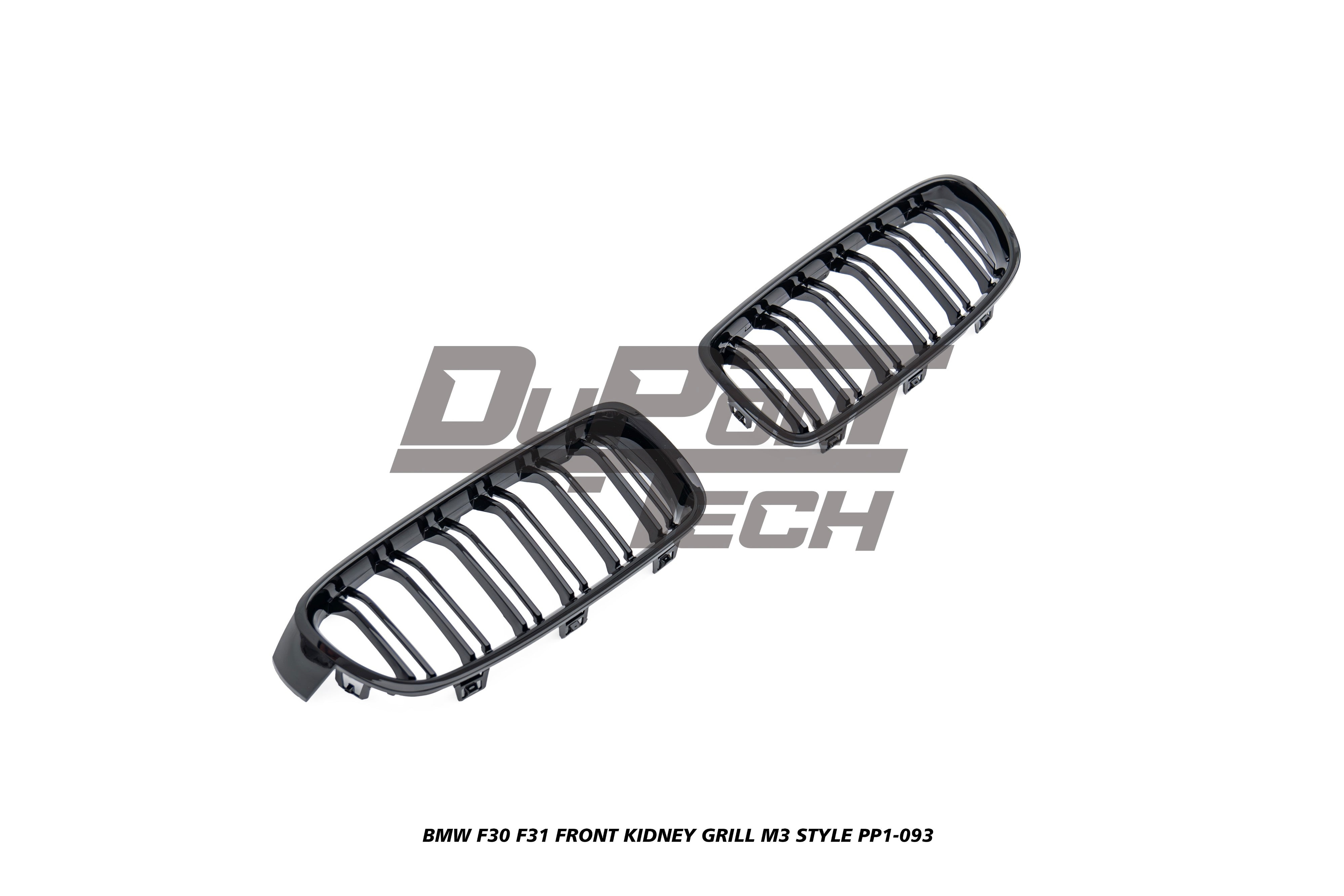 BMW 3 Series F30 F31 320/328/330/340/M340 2013 2014 2015 2016 2017 2018 2019 2020 with Aftermarket Parts - M3 Style Front Kidney Grill ABS from DuPont Tech