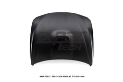 BMW 3 Series 320/328/330/340/M340 F30 F31 2013 2014 2015 2016 2017 2018 2019 2020 &  4 Series 428/430/435/440 F32 F33 F36 2014 2015 2016 2017 2018 2019 2020 with Aftermarket Parts - M3 Style Hood Metal from DuPont Tech