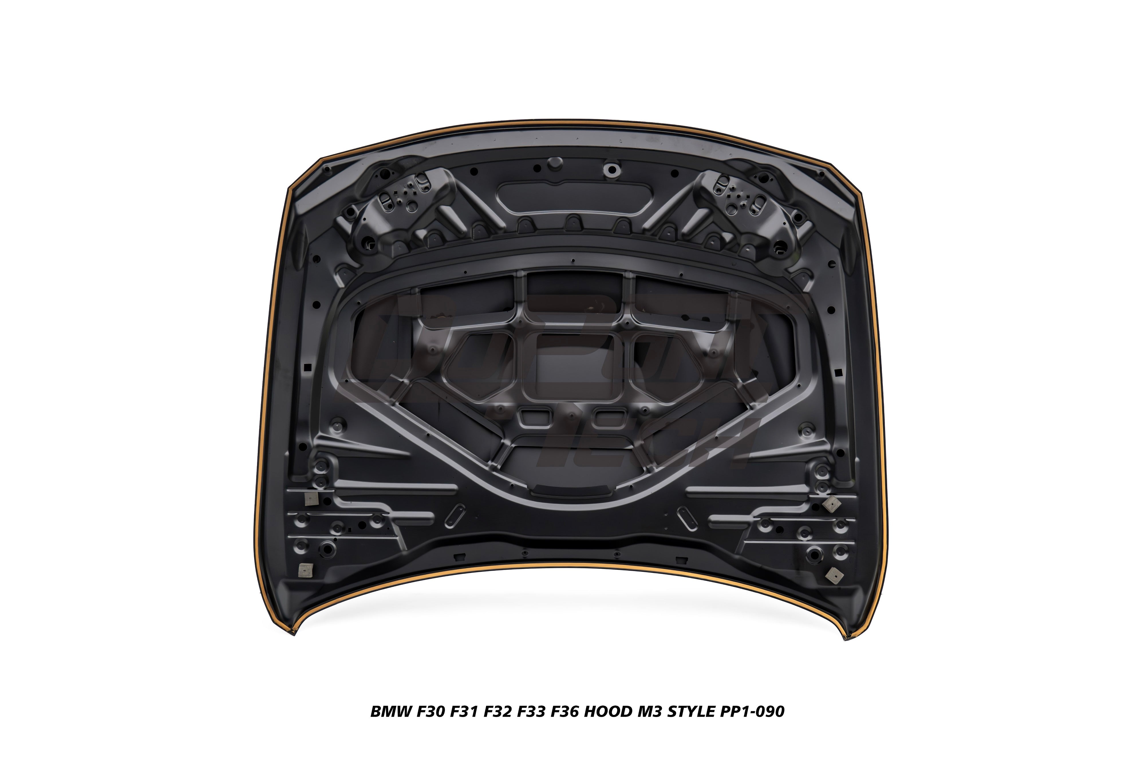 BMW 3 Series 320/328/330/340/M340 F30 F31 2013 2014 2015 2016 2017 2018 2019 2020 &  4 Series 428/430/435/440 F32 F33 F36 2014 2015 2016 2017 2018 2019 2020 with Aftermarket Parts - M3 Style Hood Metal from DuPont Tech