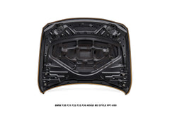 BMW 3 Series 320/328/330/340/M340 F30 F31 2013 2014 2015 2016 2017 2018 2019 2020 &  4 Series 428/430/435/440 F32 F33 F36 2014 2015 2016 2017 2018 2019 2020 with Aftermarket Parts - M3 Style Hood Metal from DuPont Tech