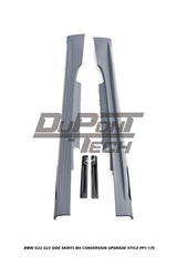BMW 4 Series M440i 430i G22 G23 2020-ON with Aftermarket Parts - M4 Conversion Upgrade Style Side Skirts PP Polypropylene from DuPont Tech