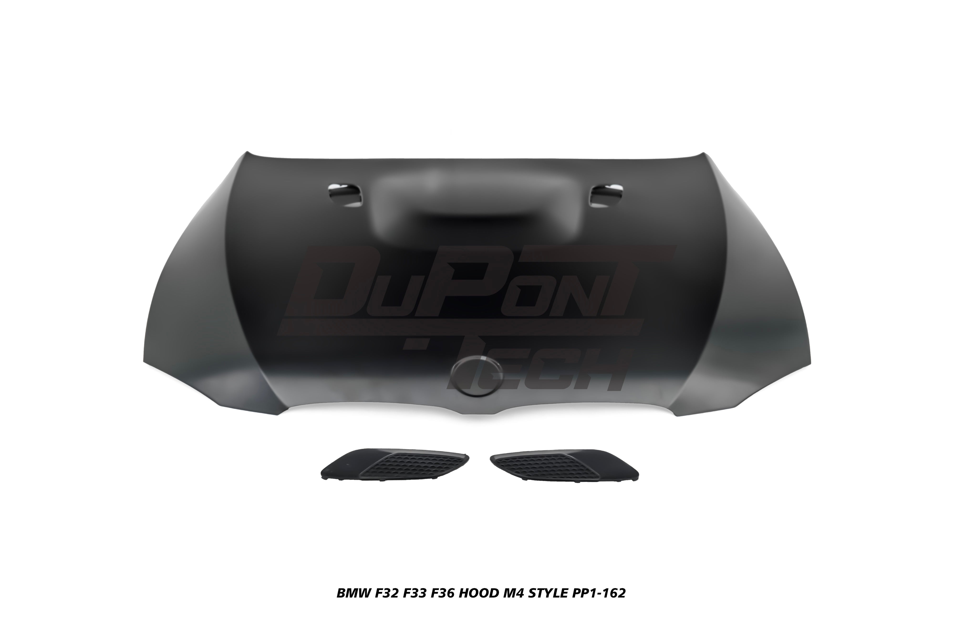 BMW 4 Series 440i 435i 430i 428i 420i 418i 435d 430d 425d 420d 418d F32 F33 2014 2015 2016 2017 2018 2019 2020 &  F36 2014 2015 2016 2017 2018 2019 2020 with Aftermarket Parts - M4 Style Hood Metal from DuPont Tech