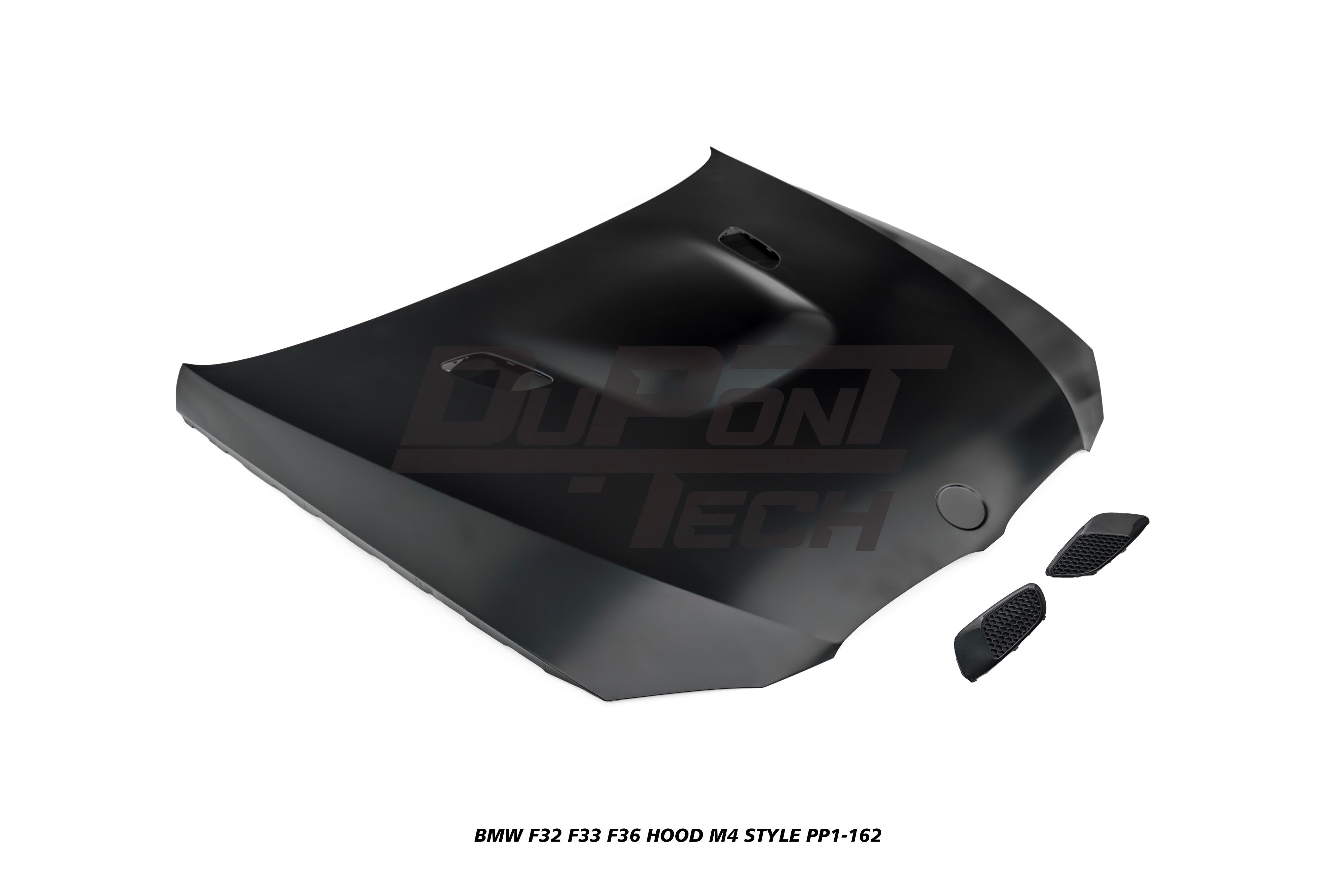 BMW 4 Series 440i 435i 430i 428i 420i 418i 435d 430d 425d 420d 418d F32 F33 2014 2015 2016 2017 2018 2019 2020 &  F36 2014 2015 2016 2017 2018 2019 2020 with Aftermarket Parts - M4 Style Hood Metal from DuPont Tech