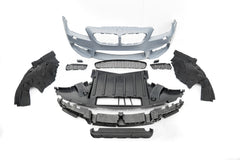 BMW 6 Series 650i 640i 640d F06 F12 F13 (Both Fits Pre-LCI & LCI) 2011 2012 2013 2014 2015 2016 2017 2018 with Aftermarket Parts - M6 Conversion Upgrade Style Front Bumper PP Polypropylene from DuPont Tech