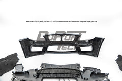 BMW 6 Series 650i 640i 640d F06 F12 F13 (Both Fits Pre-LCI & LCI) 2011 2012 2013 2014 2015 2016 2017 2018 with Aftermarket Parts - M6 Conversion Upgrade Style Front Bumper PP Polypropylene from DuPont Tech