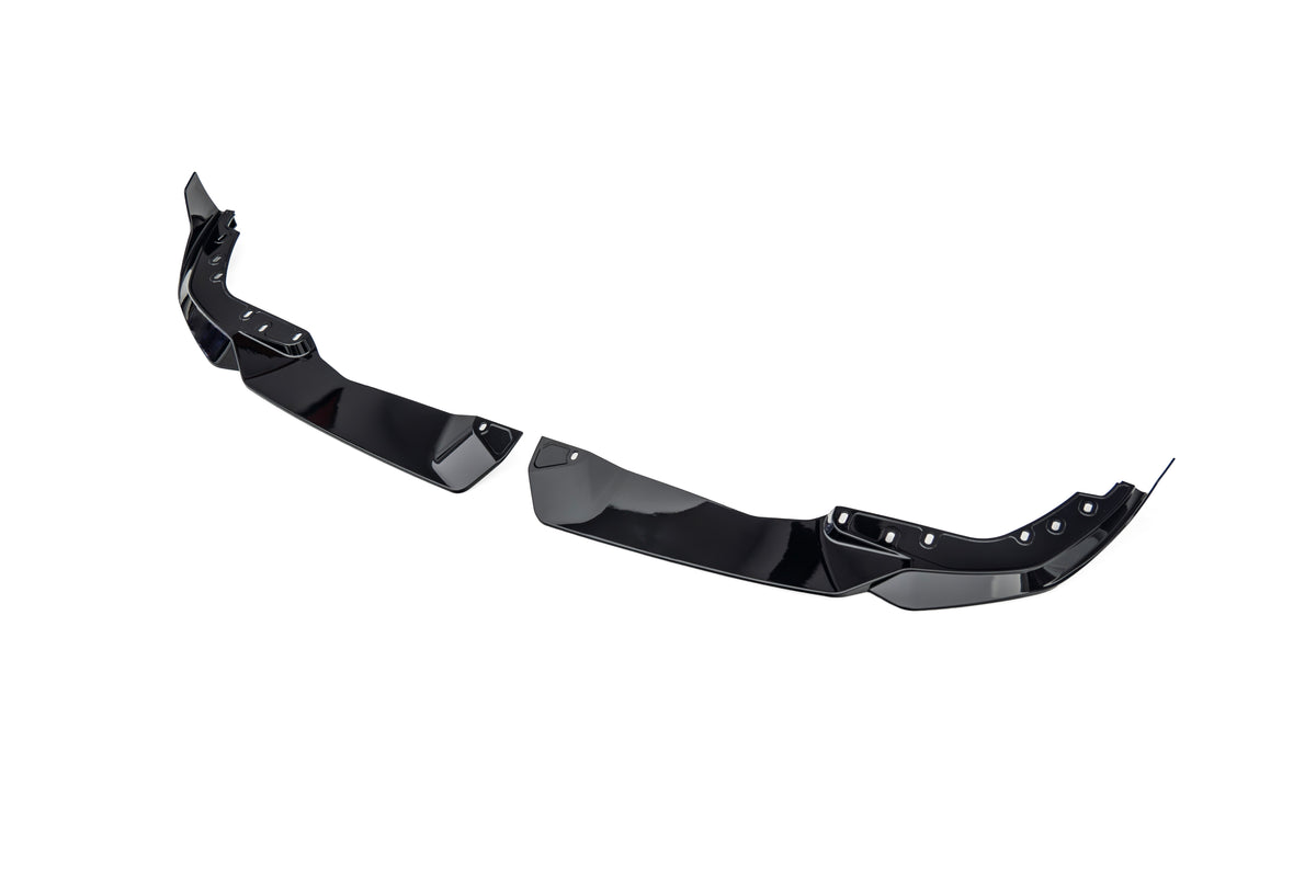 BMW 3 Series M340i 330i (With M-Package Bumper, does not fit base model) G20 G21 Pre-LCI 2019 2020 2021 2022 with Aftermarket Parts - M Performance Conversion Style Front Lip ABS from DuPont Tech