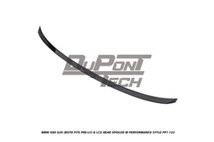 BMW M3 G80 2021-ON &  3 Series M340i 330i (Fits Both Pre-LCI &  LCI) G20 2019-ON with Aftermarket Parts - M Performance Style Rear Spoiler ABS from DuPont Tech