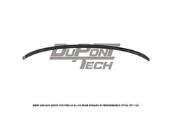 BMW M3 G80 2021-ON &  3 Series M340i 330i (Fits Both Pre-LCI &  LCI) G20 2019-ON with Aftermarket Parts - M Performance Style Rear Spoiler ABS from DuPont Tech