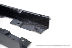 BMW 5 Series M550d 550i 535i 535d 530i 530d 528i 520i 525d 520d 518d F10 (Both Fits Pre-LCI & LCI) 2010 2011 2012 2013 2014 2015 2016 2017 with Aftermarket Parts - M Performance Style Side Skirts PP Polypropylene from DuPont Tech