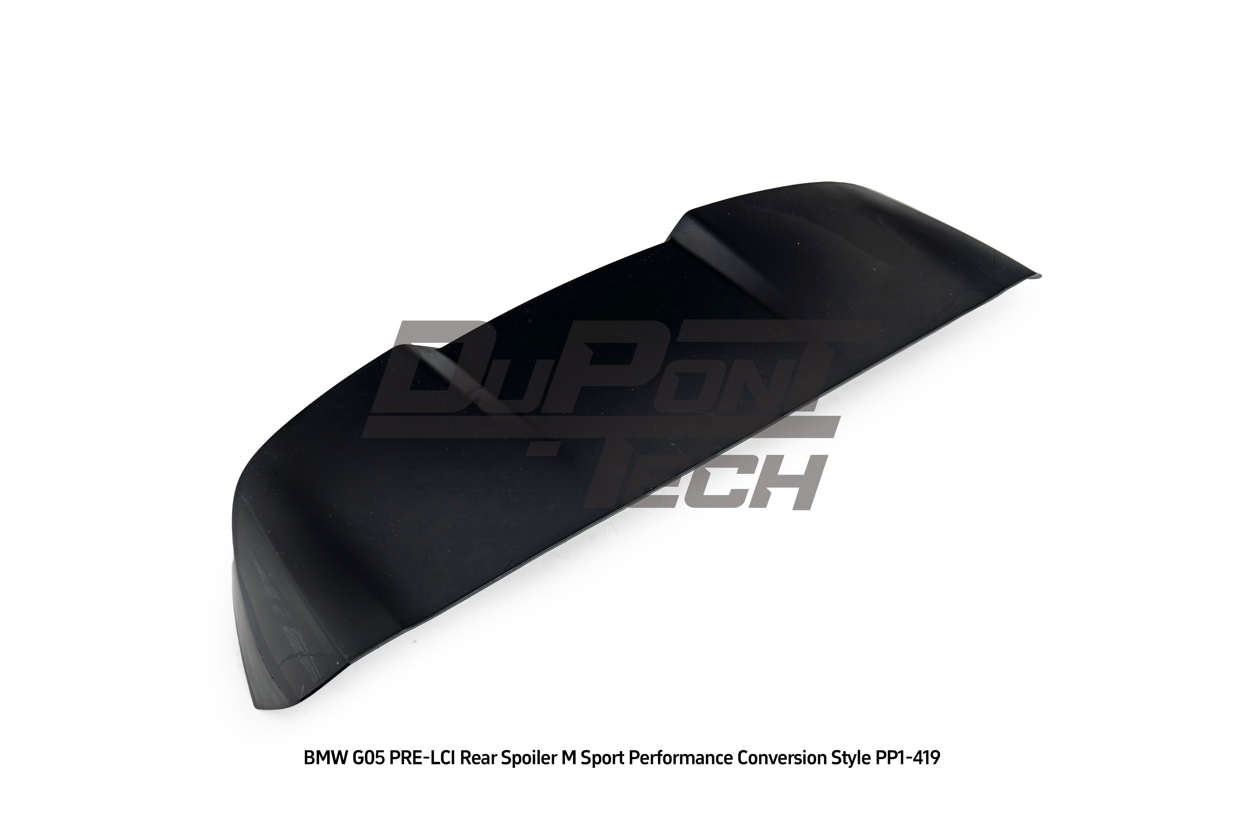 BMW X5 M50i x/s Drive 40i Pre-LCI G05 2019 2020 2021 2022 2023 with Aftermarket Parts - M Sport Performance Conversion Style Rear Spoiler ABS from DuPont Tech