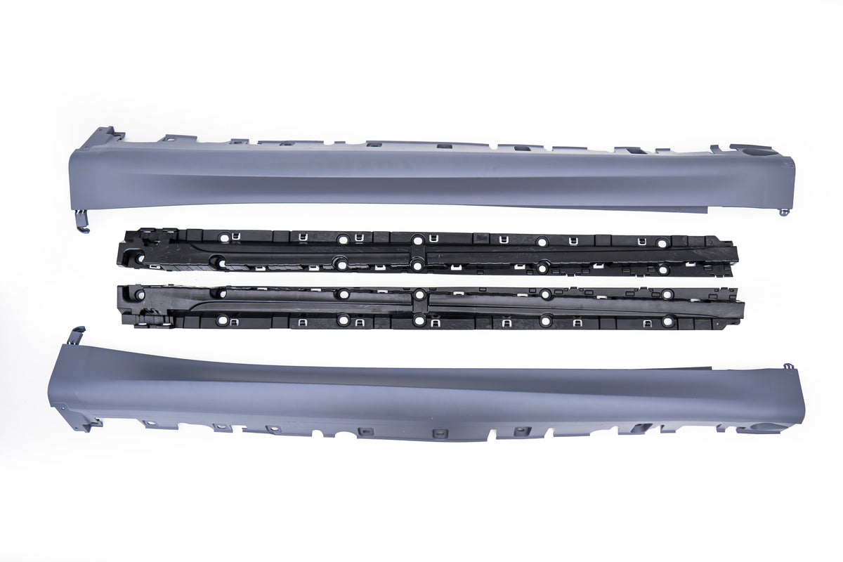 BMW X5 xDrive50i eDrive F15 (Both Fits Pre-LCI & LCI) 2014 2015 2016 2017 2018 with Aftermarket Parts - M Sport Performance Conversion Style Side Skirts PP Polypropylene from DuPont Tech