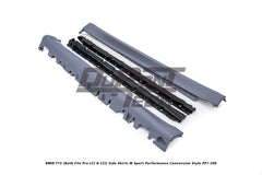 BMW X5 xDrive50i eDrive F15 (Both Fits Pre-LCI & LCI) 2014 2015 2016 2017 2018 with Aftermarket Parts - M Sport Performance Conversion Style Side Skirts PP Polypropylene from DuPont Tech