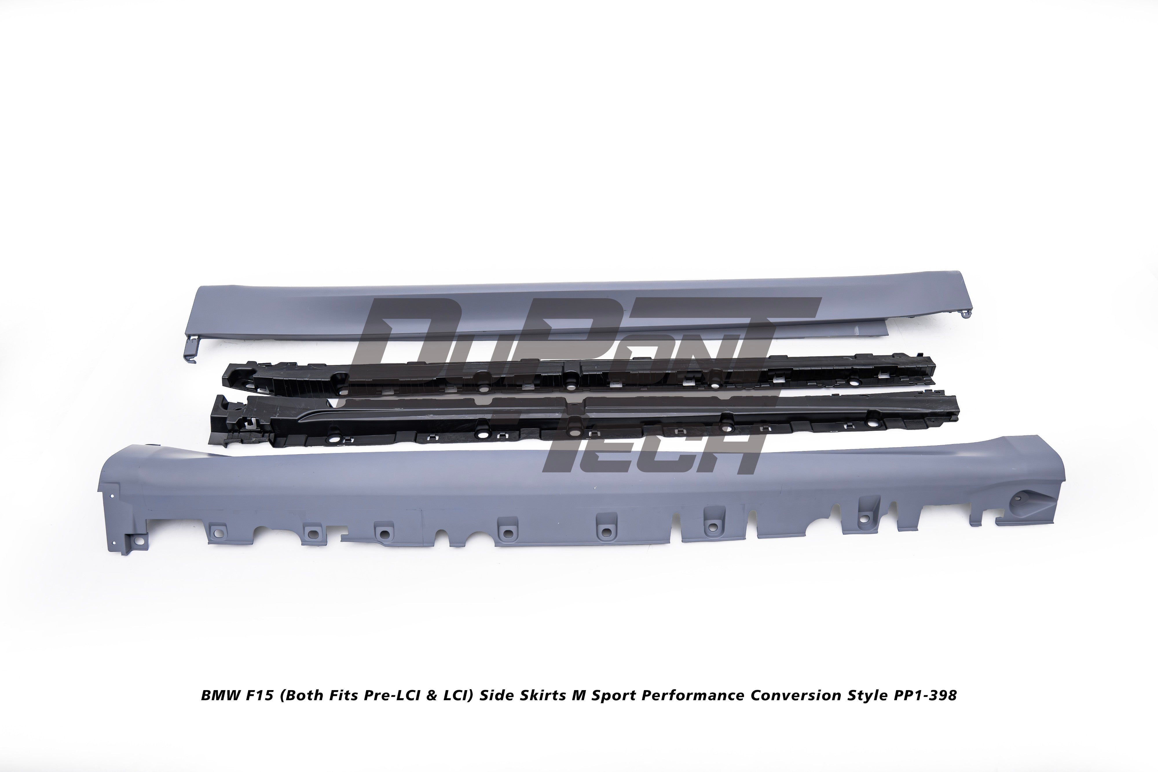 BMW X5 xDrive50i eDrive F15 (Both Fits Pre-LCI & LCI) 2014 2015 2016 2017 2018 with Aftermarket Parts - M Sport Performance Conversion Style Side Skirts PP Polypropylene from DuPont Tech