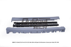BMW X5 xDrive50i eDrive F15 (Both Fits Pre-LCI & LCI) 2014 2015 2016 2017 2018 with Aftermarket Parts - M Sport Performance Conversion Style Side Skirts PP Polypropylene from DuPont Tech