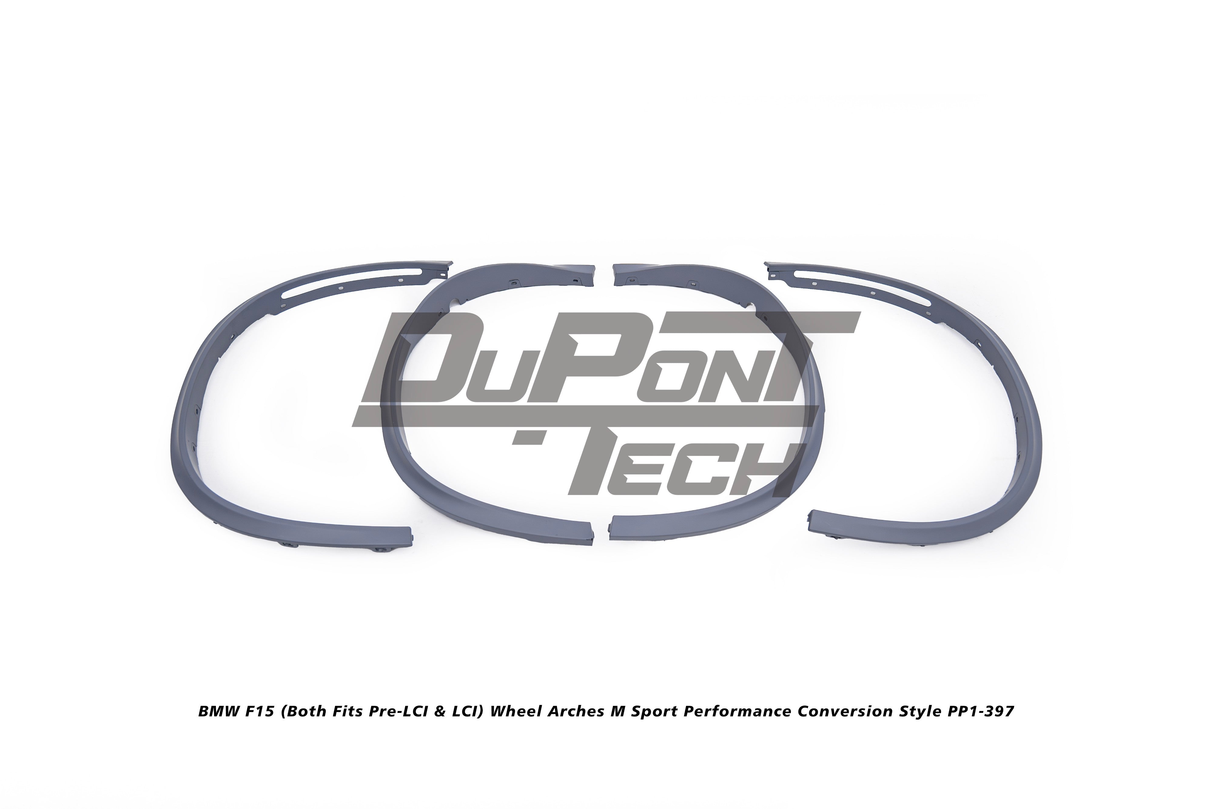 BMW X5 xDrive50i eDrive F15 (Both Fits Pre-LCI & LCI) 2014 2015 2016 2017 2018 with Aftermarket Parts - M Sport Performance Conversion Style Wheel Arches PP Polypropylene from DuPont Tech