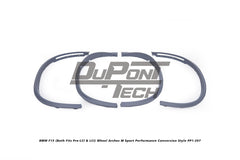 BMW X5 xDrive50i eDrive F15 (Both Fits Pre-LCI & LCI) 2014 2015 2016 2017 2018 with Aftermarket Parts - M Sport Performance Conversion Style Wheel Arches PP Polypropylene from DuPont Tech