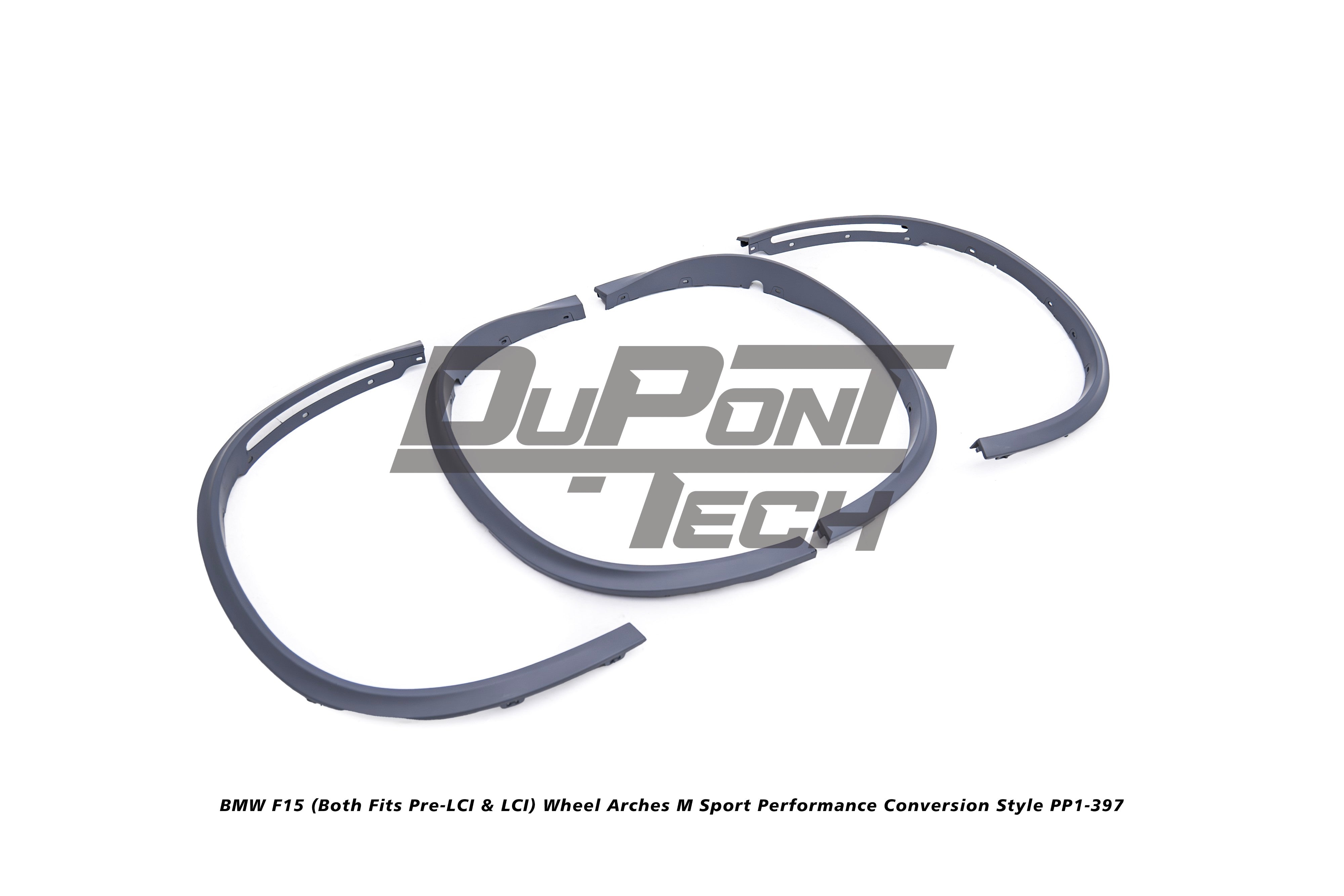 BMW X5 xDrive50i eDrive F15 (Both Fits Pre-LCI & LCI) 2014 2015 2016 2017 2018 with Aftermarket Parts - M Sport Performance Conversion Style Wheel Arches PP Polypropylene from DuPont Tech