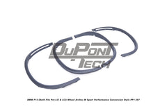 BMW X5 xDrive50i eDrive F15 (Both Fits Pre-LCI & LCI) 2014 2015 2016 2017 2018 with Aftermarket Parts - M Sport Performance Conversion Style Wheel Arches PP Polypropylene from DuPont Tech