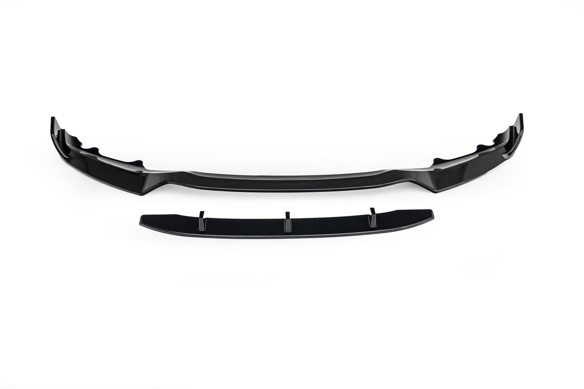 BMW X5 M50d xDrive50i (With M-Package Bumper, does not fit base model) F15 (Both Fits Pre-LCI & LCI) 2014 2015 2016 2017 2018 with Aftermarket Parts - M Sport Performance Conversion Style Front Lip ABS from DuPont Tech