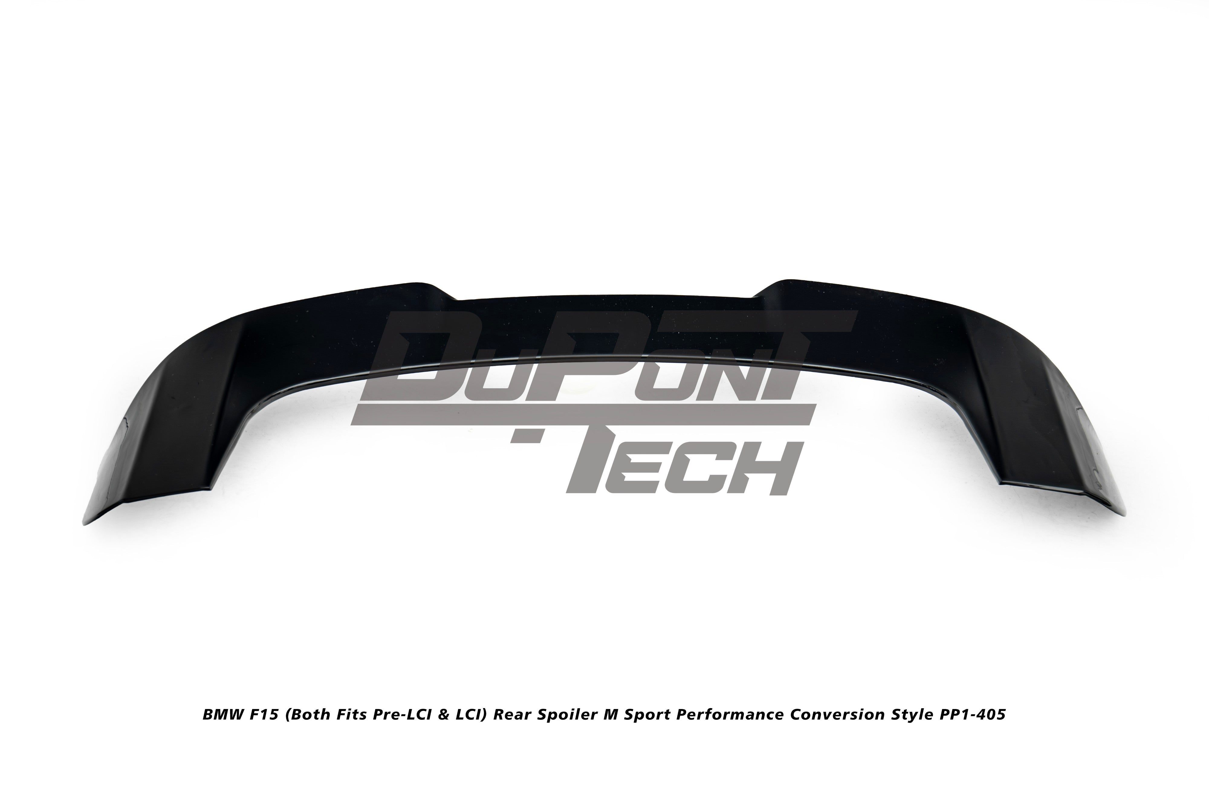 BMW X5 M50d xDrive50i eDrive F15 (Both Fits Pre-LCI &  LCI) 2014 2015 2016 2017 2018 with Aftermarket Parts - M Sport Performance Conversion Style Rear Spoiler ABS from DuPont Tech