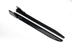 BMW X5 M50d xDrive50i eDrive (with M-package rocker panel) F15 (Both Fits Pre-LCI &  LCI) 2014 2015 2016 2017 2018 with Aftermarket Parts - M Sport Performance Conversion Style Side Skirts ABS from DuPont Tech