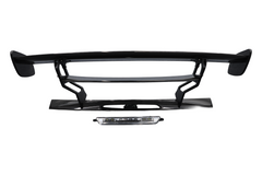 Mercedes Benz AMG GT GTS GTC C190 2015 2016 2017 2018 2019 2020 2021 with Aftermarket Parts - Black Series Conversion Style Rear Wing Dry Pre-preg Carbon Fiber from DuPont Tech
