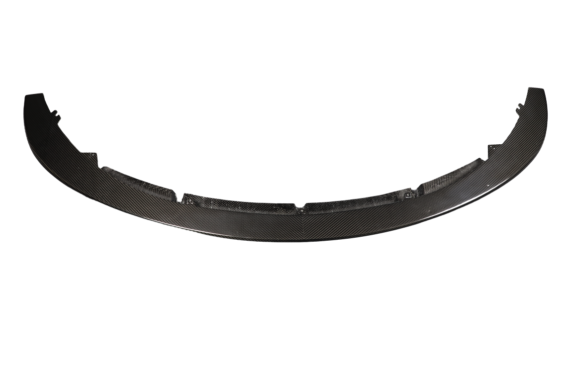 Mercedes Benz AMG GT GTS C190 2016 2017 2018 2019 2020 2021 with Aftermarket Parts - Black Series Conversion Style Stage 2 Lower Front Lip Polypropylene / Dry Pre-preg Carbon Fiber from DuPont Tech