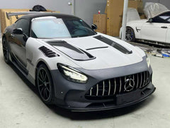 Mercedes Benz AMG GT GTS C190 2016 2017 2018 2019 2020 2021 with Aftermarket Parts - Black Series Conversion Style Full Body Kit Polypropylene / Dry Pre-preg Carbon Fiber from DuPont Tech