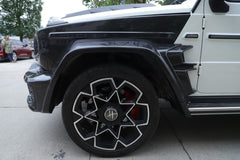 Mercedes Benz G-Class G63 AMG G550 W463A W464 2019 2020 2021 2022 2023 2024 with Aftermarket Parts - BRBS B800 Style B800 Package Dry Pre-preg Carbon Fiber from DuPont Tech
