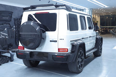 Mercedes Benz G-Class G63 AMG G550 W463A W464 2019 2020 2021 2022 2023 2024 with Aftermarket Parts - BRBS B800 Style Fender Flare Vents Trims Dry Pre-preg Carbon Fiber from DuPont Tech