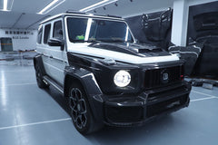 Mercedes Benz G-Class G63 AMG G550 W463A W464 2019 2020 2021 2022 2023 2024 with Aftermarket Parts - BRBS B800 Style Front Bumper Dry Pre-preg Carbon Fiber from DuPont Tech