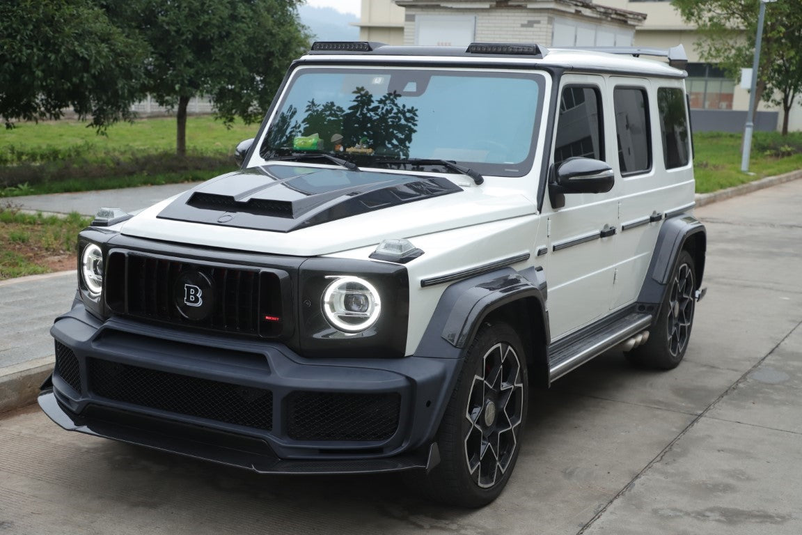 Mercedes Benz G-Class G63 AMG G550 W463A W464 2019 2020 2021 2022 2023 2024 with Aftermarket Parts - BRBS B800 Style Front Bumper PP Polypropylene from DuPont Tech