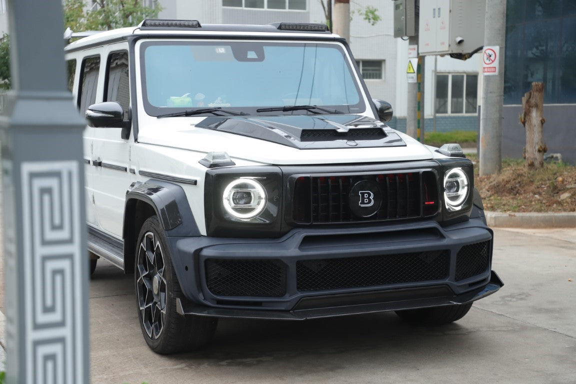Mercedes Benz G-Class G63 AMG G550 W463A W464 2019 2020 2021 2022 2023 2024 with Aftermarket Parts - BRBS B800 Style Front Bumper PP Polypropylene from DuPont Tech