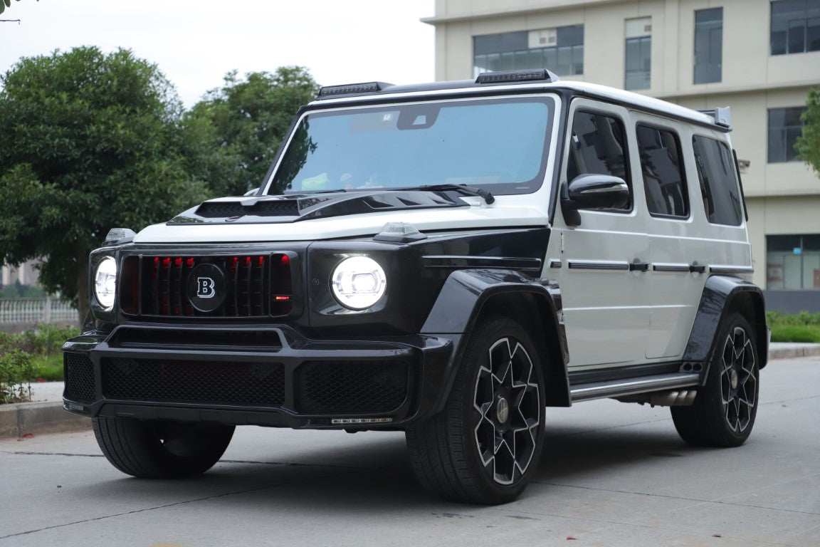 Mercedes Benz G-Class G63 AMG G550 W463A W464 2019 2020 2021 2022 2023 2024 with Aftermarket Parts - BRBS B800 Style Front Fenders Dry Pre-preg Carbon Fiber from DuPont Tech