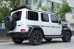 Mercedes Benz G-Class G63 AMG G550 W463A W464 2019 2020 2021 2022 2023 2024 with Aftermarket Parts - BRBS B800 Style Fender Flare Vents Trims Dry Pre-preg Carbon Fiber from DuPont Tech