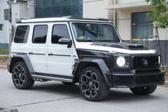 Mercedes Benz G-Class G63 AMG G550 W463A W464 2019 2020 2021 2022 2023 2024 with Aftermarket Parts - BRBS B800 Style Front Fenders Dry Pre-preg Carbon Fiber from DuPont Tech